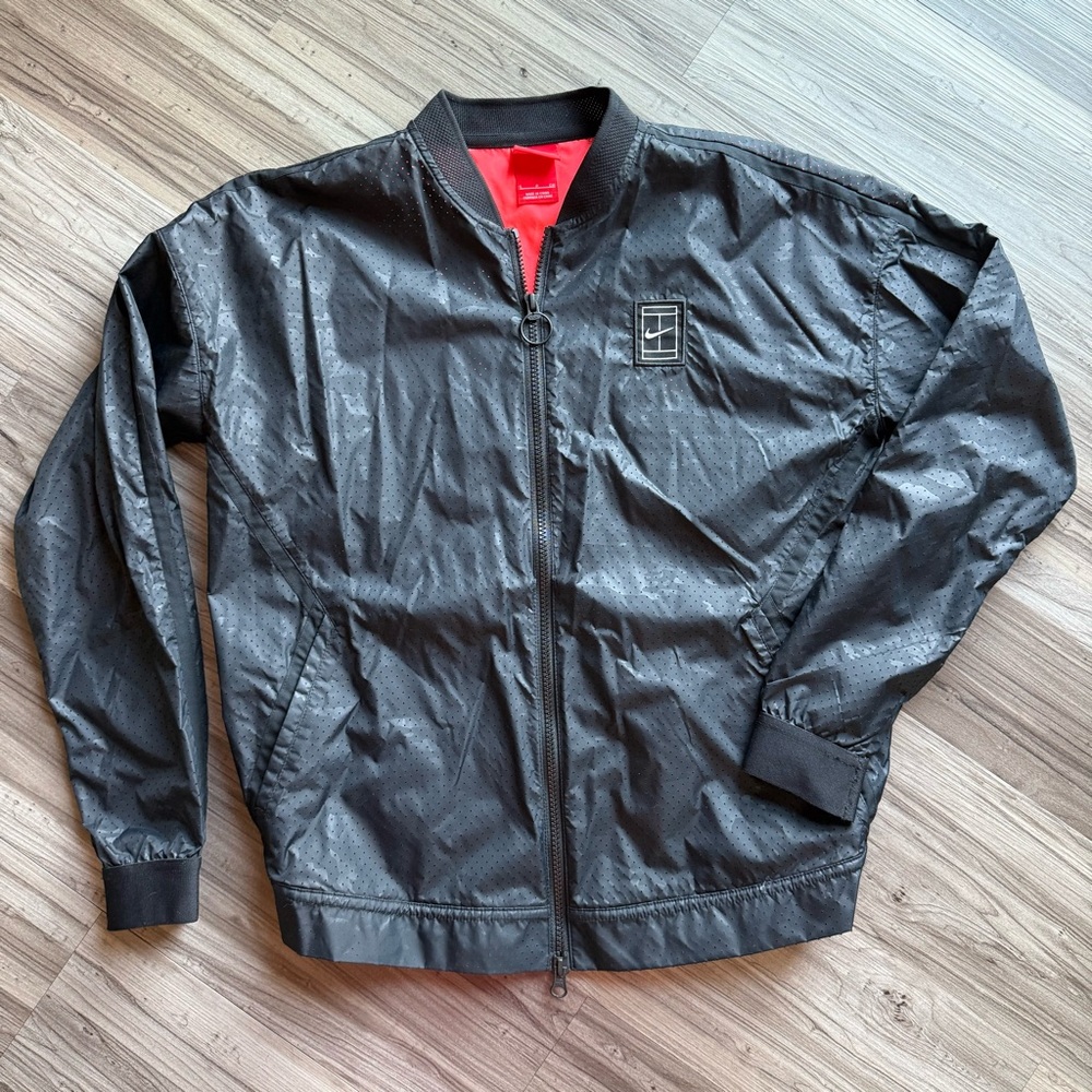 Nike Jacket Women’s SmallBlack Camo Full Zip Lightweight Breathable Jacket